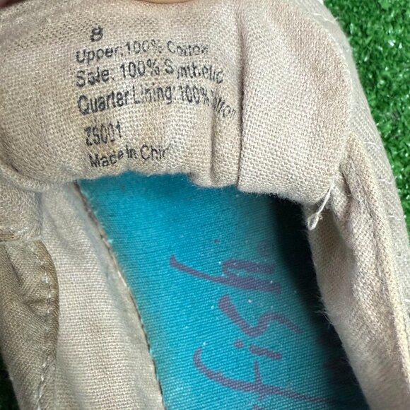 Blowfish Malibu Mars-K Slip On Low Top distressed Edge Sneakers Shoes Size 8 - Picture 11 of 11